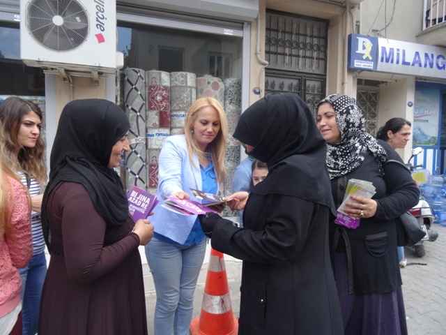 pınara ydınlar seçim çalışmalarında 2015
