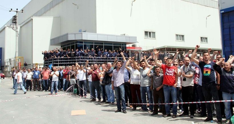 Coşkunöz işçileri