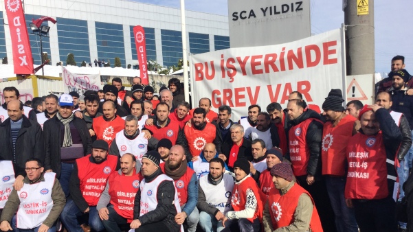 Ülker SCA Yıldız işçileri