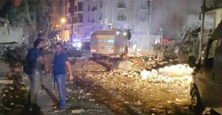 Wanda polis merkezine bombalı eylem