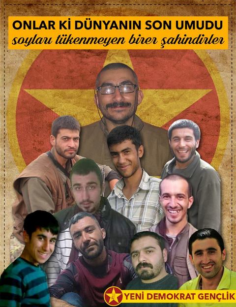 devrim sehitleri