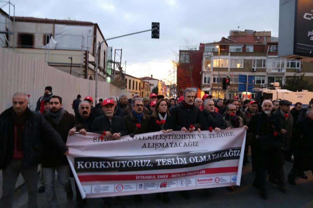 emek örgütlerinden reina tepkisi