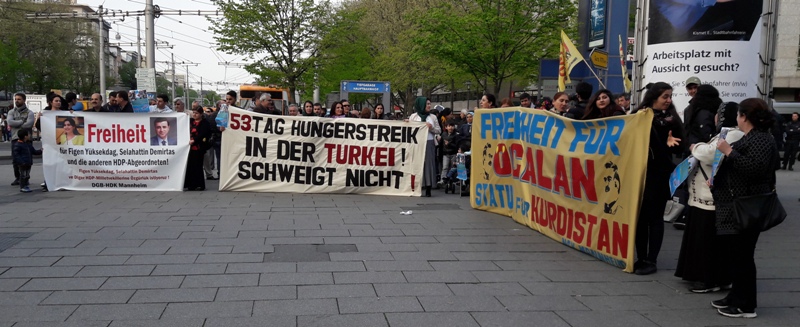 mannheimde ortak miting