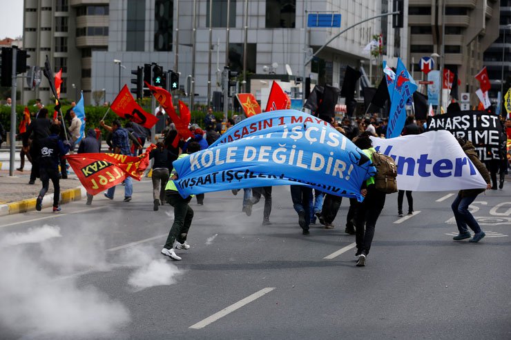 1 mayis polis saldiri