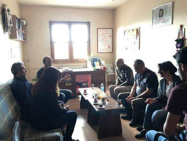 erzingan buromuza hdpli vekillerden ziyaret