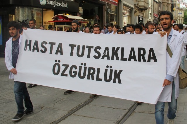Hasta tutsak serbest bırakılsın