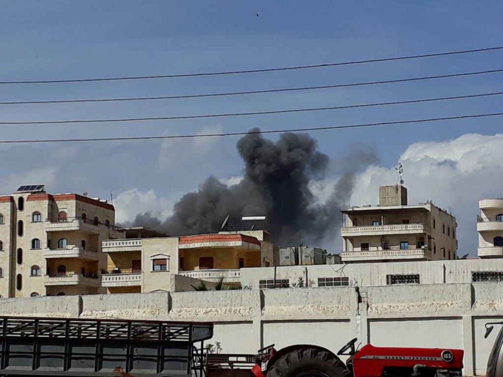 afrin kent merkezi patlama